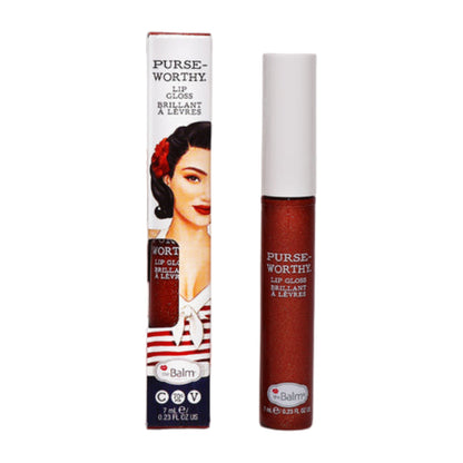 The Balm Purseworthy Lip Gloss-Saddle