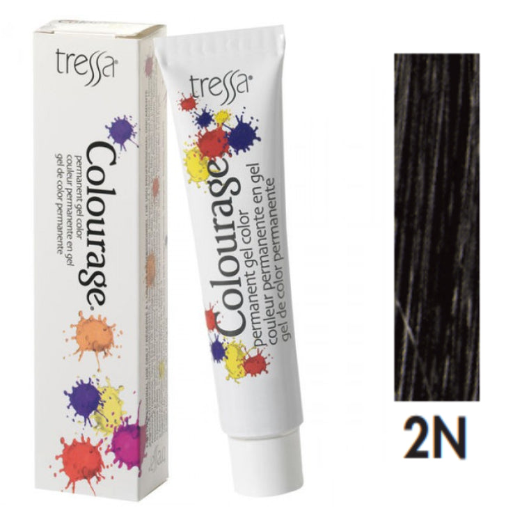 Tressa Colourage GelHair ColorTRESSAColor: 2N Black