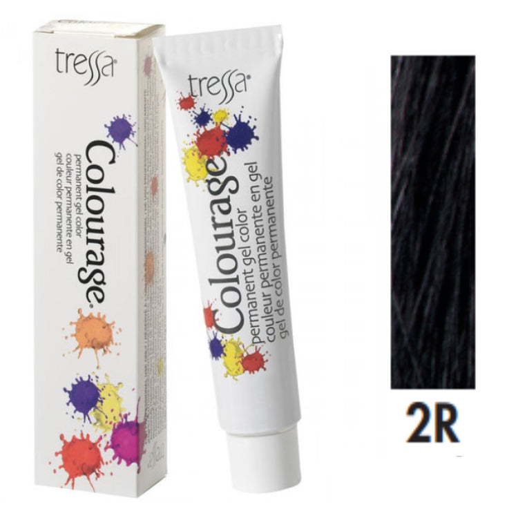 Tressa Colourage GelHair ColorTRESSAColor: 2R Dark Cool Red