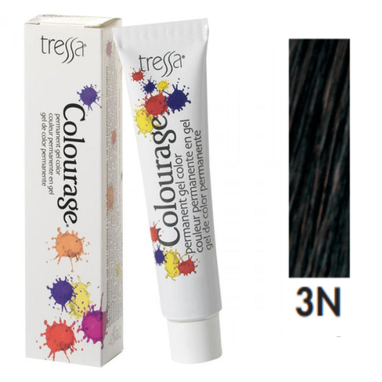 Tressa Colourage GelHair ColorTRESSAColor: 3N Darkest Brown