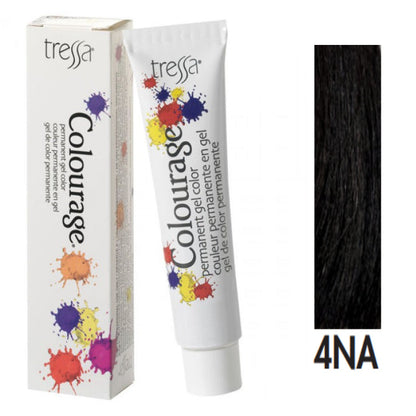 Tressa Colourage GelHair ColorTRESSAColor: 4NA Dark Natural Ash Brown