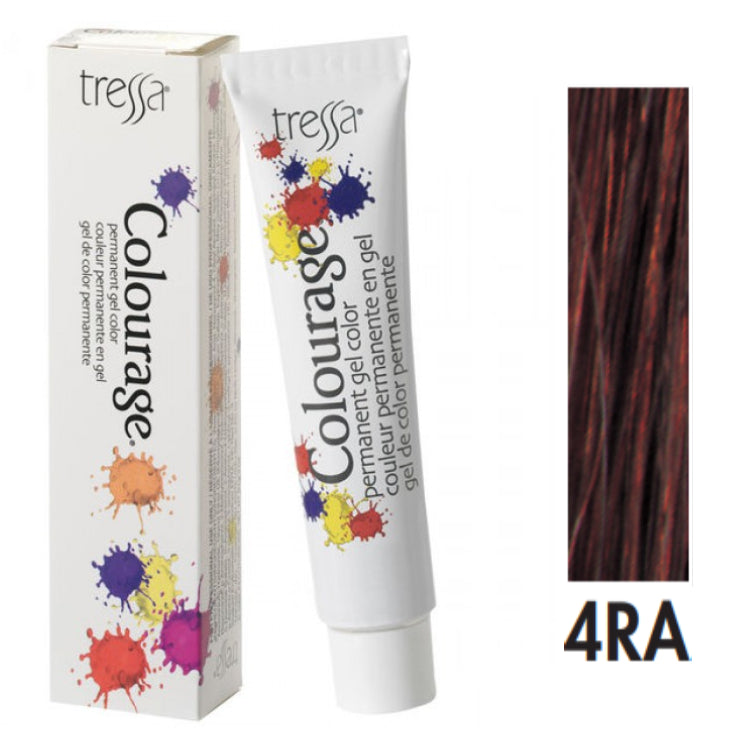 Tressa Colourage GelHair ColorTRESSAColor: 4R/A Dark Auburn