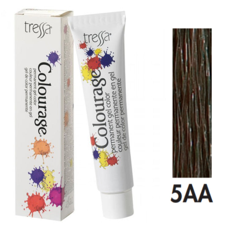 Tressa Colourage GelHair ColorTRESSAColor: 5AA Medium Cool Ash Brown