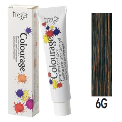 Tressa Colourage GelHair ColorTRESSAColor: 6G Light Golden Brown