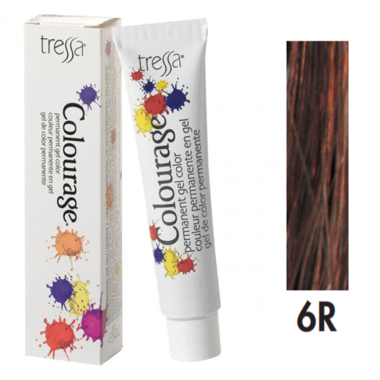 Tressa Colourage GelHair ColorTRESSAColor: 6R Medium Cool Red