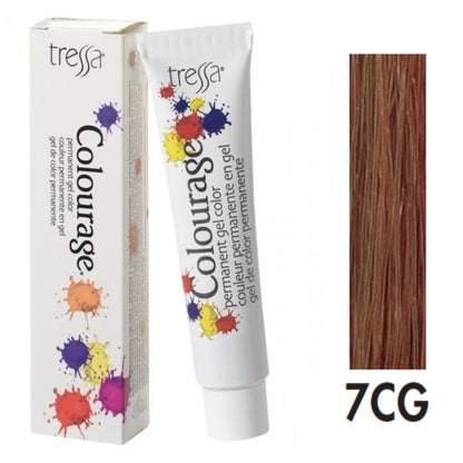 Tressa Colourage GelHair ColorTRESSAColor: 7C/G Dark Butterscotch Strawberry Blonde