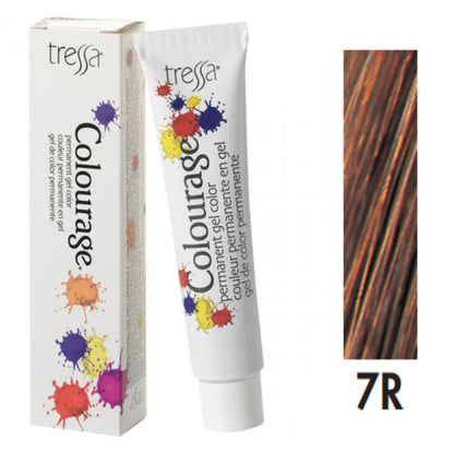 Tressa Colourage GelHair ColorTRESSAColor: 7R Light Red Orange