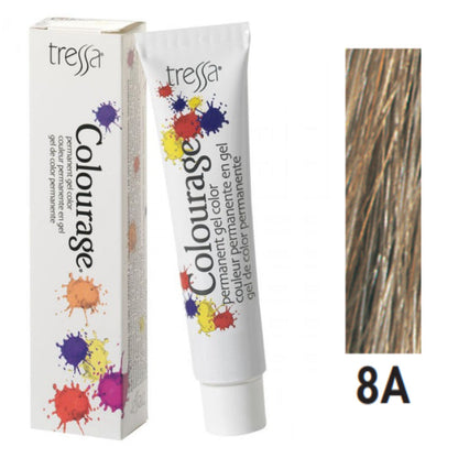 Tressa Colourage GelHair ColorTRESSAColor: 8A Medium Smoke Ash Blonde