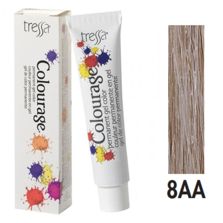 Tressa Colourage GelHair ColorTRESSAColor: 8AA Medium Cool Ash Blonde