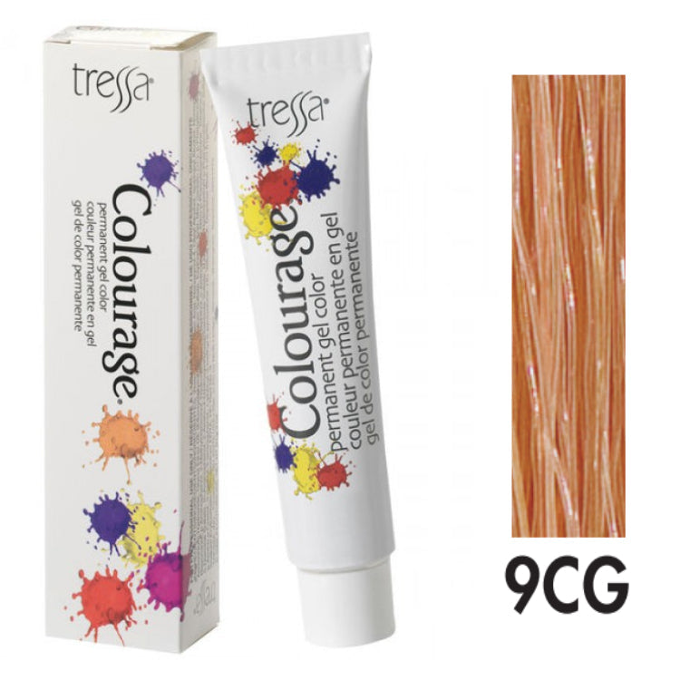 Tressa Colourage GelHair ColorTRESSAColor: 9C/G Light Butterscotch Strawberry Blonde