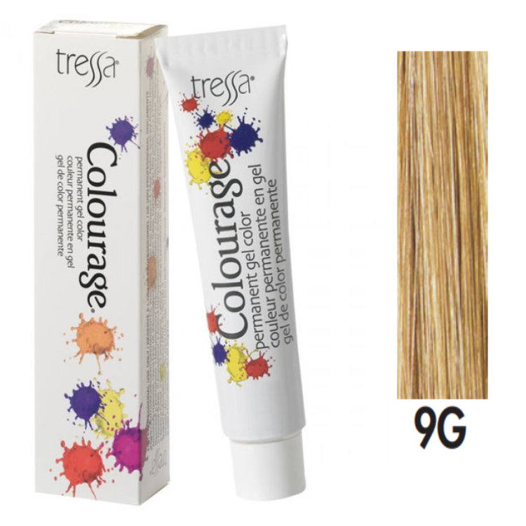 Tressa Colourage GelHair ColorTRESSAColor: 9G Light Golden Blonde