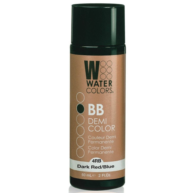 Tressa Watercolors BB Demi-Permanent Hair ColorHair ColorTRESSAColor: 4R/B Dark Red/Blue