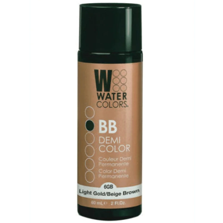 Tressa Watercolors BB Demi-Permanent Hair ColorHair ColorTRESSAColor: 6GB Light Golden Beige Brown