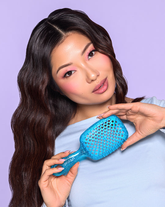 FHI UNbrush Detangling Hair Brush- Sapphire