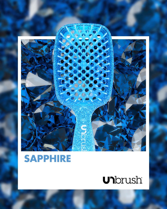 FHI UNbrush Detangling Hair Brush- Sapphire