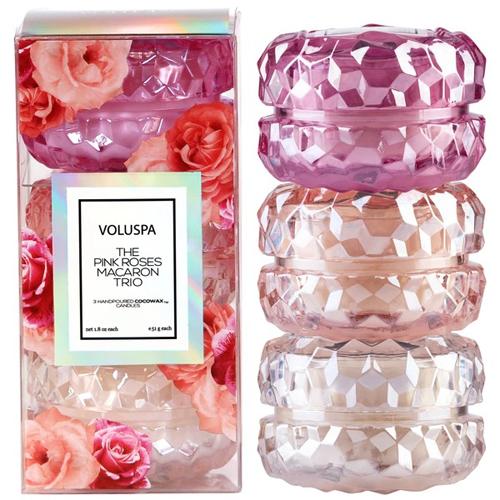 Voluspa 3 Roses Macaron Gift SetCandlesVOLUSPA