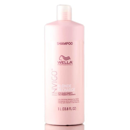 Wella Invigo Blonde Recharge Cool Blonde ShampooHair ShampooWELLASize: 33.8 oz