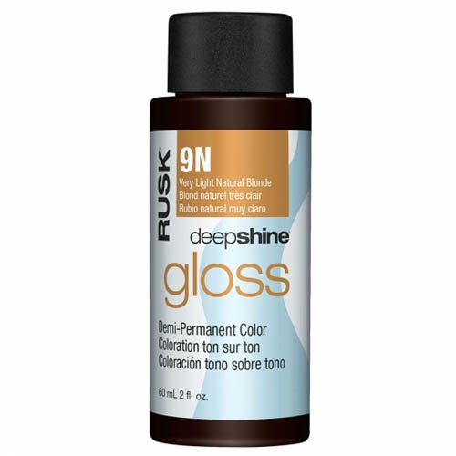 Rusk Deepshine Demi Gloss Hair ColorHair ColorRUSKShade: 9N Very Light Natural Blonde