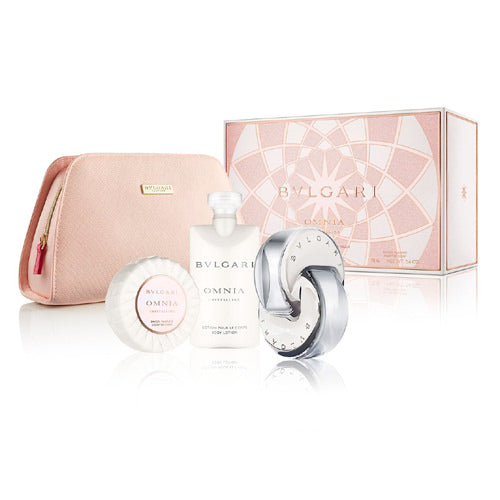 Bvlgari Omnia Crystalline Women's Gift Set 4-pcWomen's FragranceBVLGARI