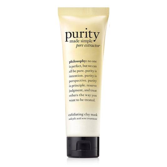 Philosophy Purity Made Simple Pore Extractor Exfoliating Clay Mask Travel Size 1 OzSkin CarePHILOSOPHY