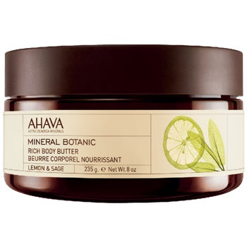 Ahava Mineral Botanic Body Butter Lemon + Sage 8 ozBody MoisturizerAHAVA