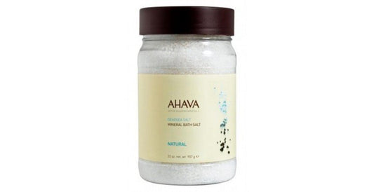 AHAVA NATURAL DEAD SEA BATH SALT 32 OZAHAVA