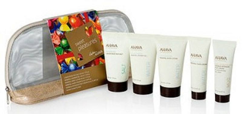 AHAVA SWEET PLEASURES HOLIDAY TRAVEL GIFT SET 5 PIECESkin CareAHAVA