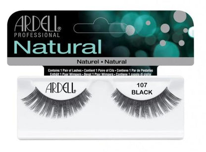 Ardell Natural Strip LashesFalse EyelashesARDELLColor: 107 Black