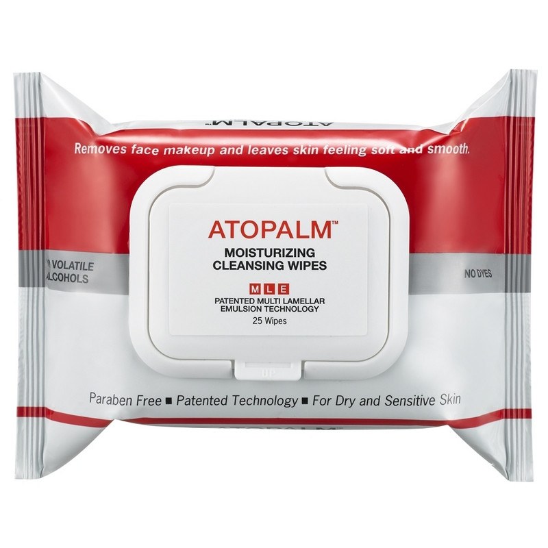 ATOPALM MOISTURIZING CLEANSING WIPES-25 COUNTSkin CareATOPALM