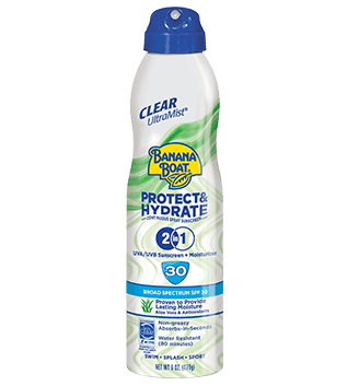 Banana Boat Clear UltraMist 2 In 1 SPF30 6 ozSun CareBANANA BOAT