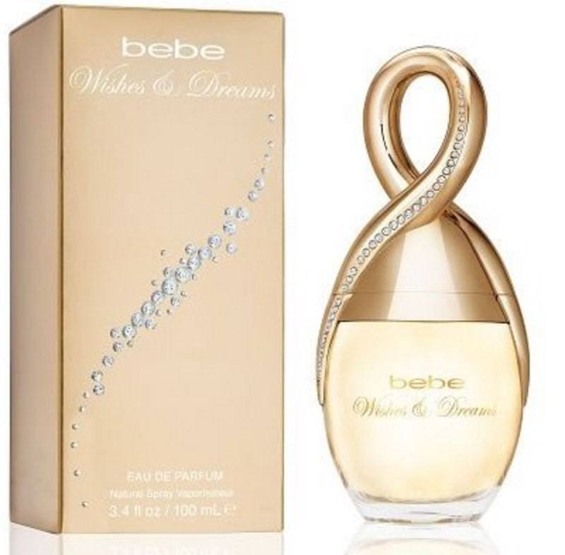 BEBE WISHES AND DREAMS WOMEN`S EAU DE PARFUM SPRAY 3.4 OZBEBE