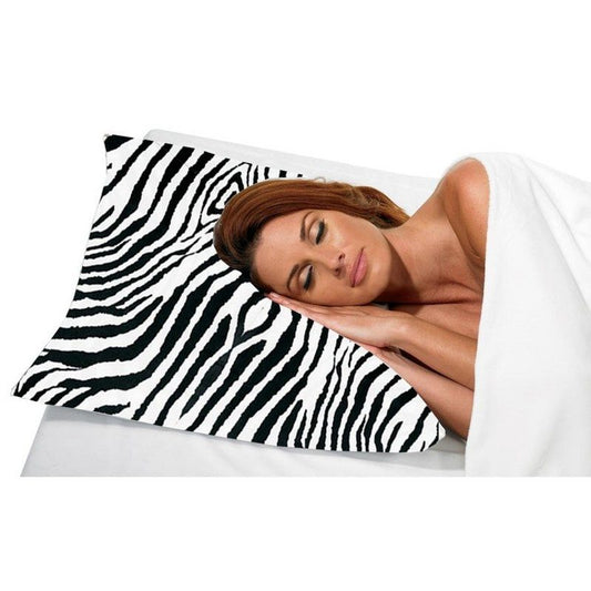 BETTY DAIN SATIN PILLOW CASE ZEBRABETTY DAIN