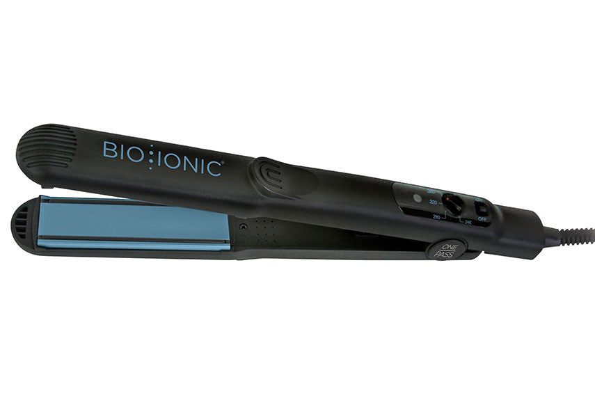 BIO IONIC ONEPASS NANO CERAMIC STRAIGHTENING IRON-1 INCHFlat IronBIO IONICColor: Black, White