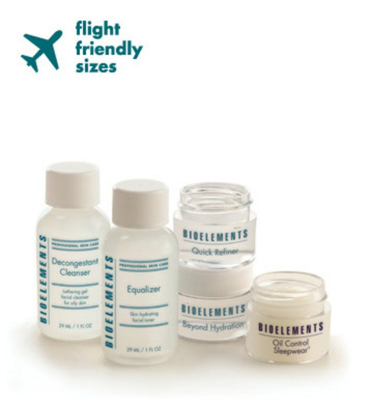 BIOELEMENTS TRAVEL LIGHT KIT FOR OILY VERY OILY SKINBIOELEMENTS