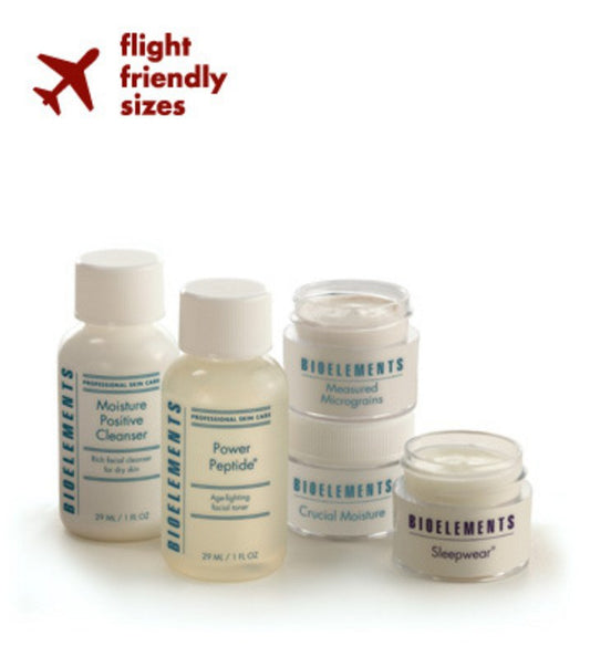 BIOELEMENTS TRAVEL LIGHT KIT FOR VERY DRY DRY SKINBIOELEMENTS