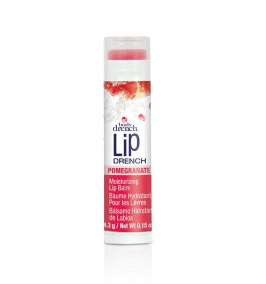 BODY DRENCH LIP DRENCH FRUITY LIP BALM POMEGRANATE .15 OZBODY DRENCH