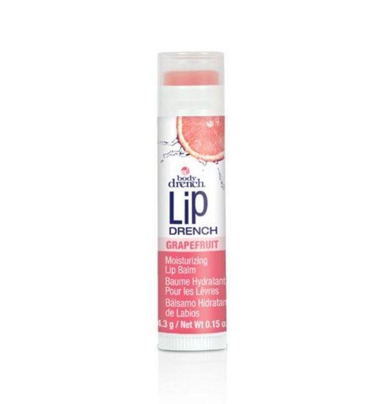 BODY DRENCH LIP DRENCH MOISTURIZING FRUITY LIP BALM GRAPEFRUIT .15 OZBODY DRENCH