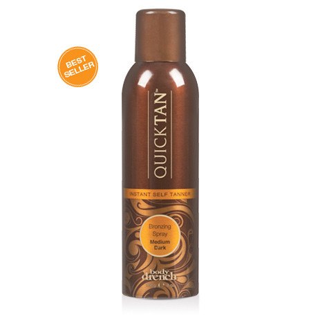 BODY DRENCH QUICK TAN INSTANT BRONZING SPRAY MEDIUM/DARK 6 OZSun CareBODY DRENCH