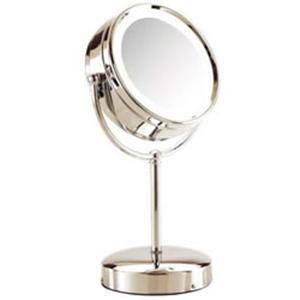 BRANDON MIRROR 8X LIGHTED 6.5 IN. CHROMEMirrorsBRANDON