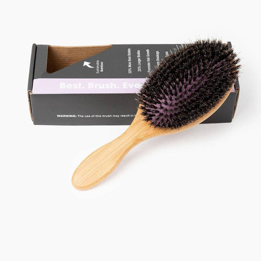 Controlled Chaos Bamboo Bristle Hairbrush