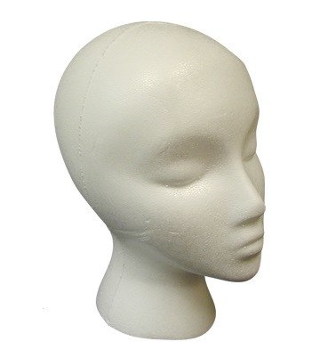 BURMAX STYROFOAM WIG HEAD-FACEBURMAX