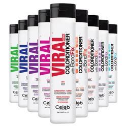 Celeb Luxury Viral Colorditioner 8.25 ozHair ColorCELEB LUXURYColor: Blue, Coral, Green, Lilac, Magenta, Purple, Red, Rose Gold, Silver, Turquoise