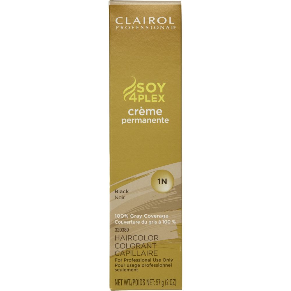 Clairol Premium Creme Hair ColorHair ColorCLAIROLShade: 1N Black, 2N Dark Neutral Brown, 3N Medium Neutral Brown, 3NN Medium Rich-Neutral Brown, 3RN Medium Red Neutral Brown, 3RR Medium Reddest Brown, 4A Light Cool Brown, 4G Light Golden Brown, 4GN Light