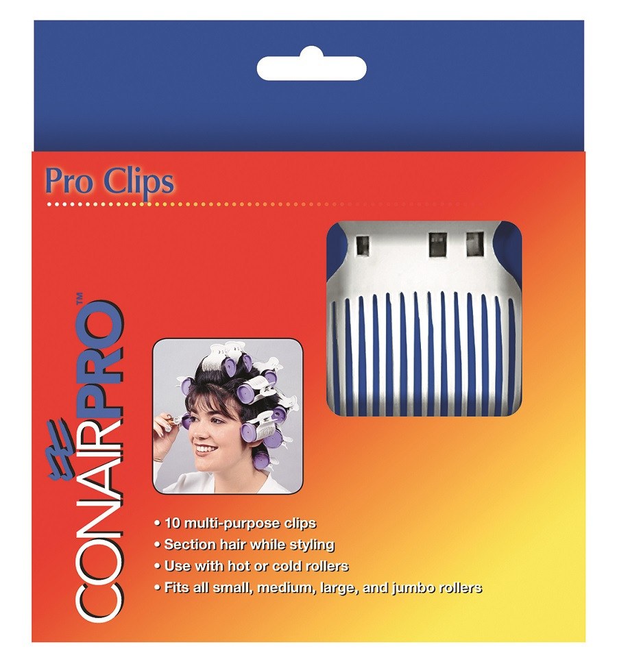 CONAIR PRO SUPER PRO CLIPS 10 CT.CONAIR