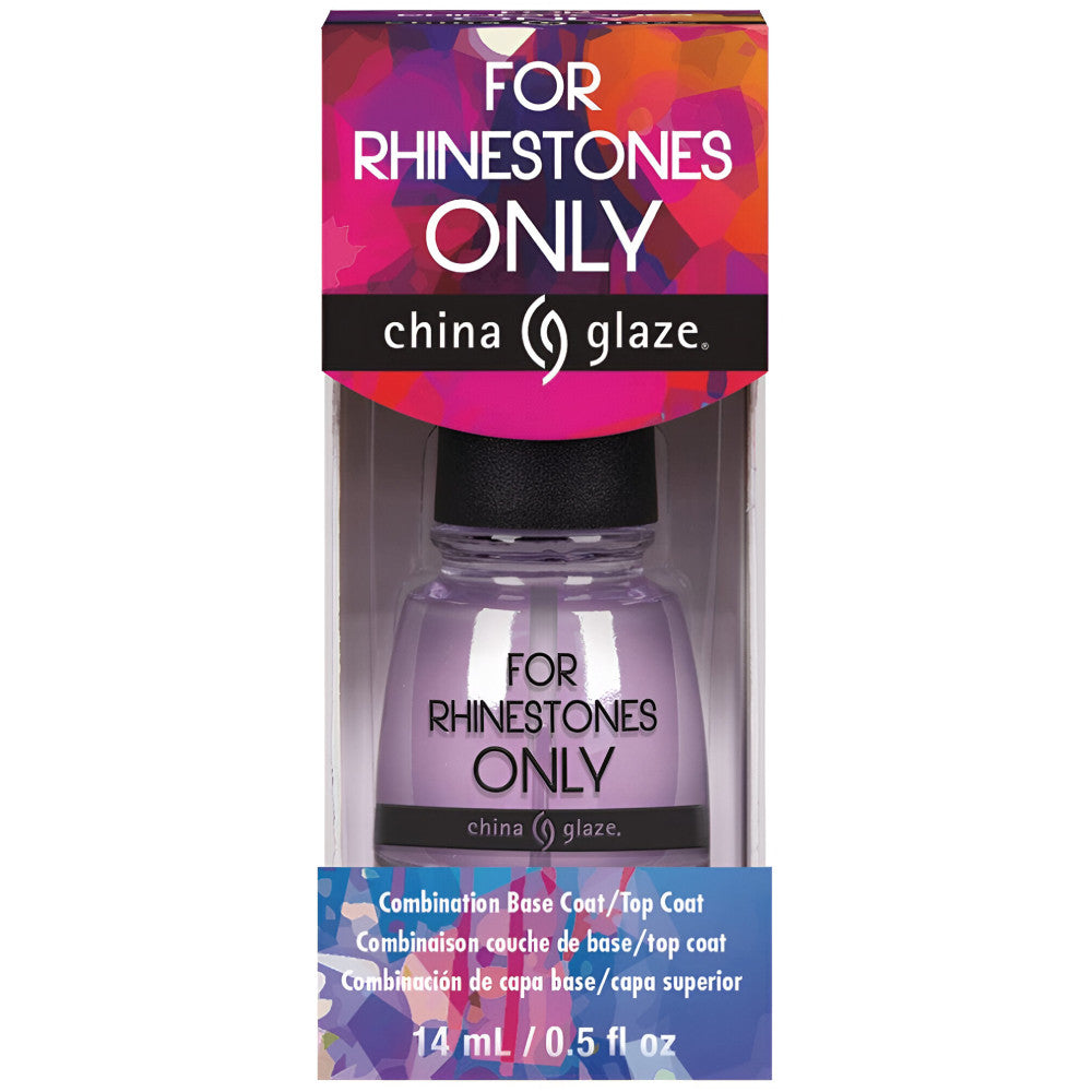 China Glaze for Rhinestones only Top/Base Coat