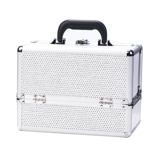 Danielle Make-Up Case-Silver CrystalCosmetic AccessoriesDANIELLE