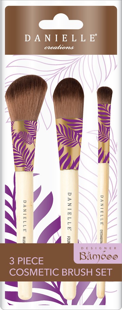 Danielle Palm Collection 3pc Brush SetCosmetic BrushesDANIELLE