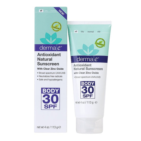 DERMA E ANTIOXIDANT NATURAL SUNSCREEN BODY SPF30Sun CareDERMA E