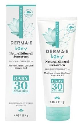 Derma E Natural Mineral Baby Sunscreen SPF 30 4 ozSun CareDERMA E