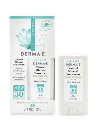 Derma E Natural Mineral Sunscreen SPF 30 Stick .47 ozSun CareDERMA E